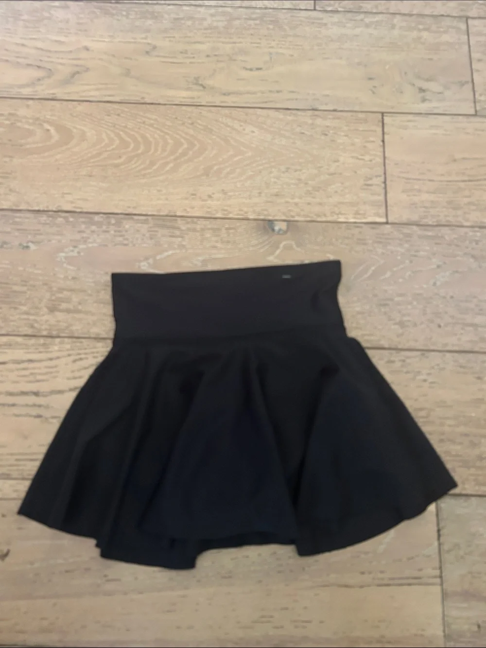 Old Navy Black Circle Skater Skirt